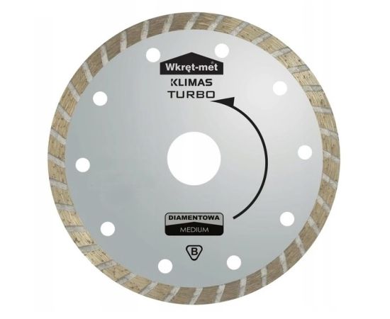 Алмазный диск Wkret-met Turbo Medium TDT-180M 180x22 мм