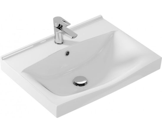 Universal washbasin Cersanit Strim 60 white