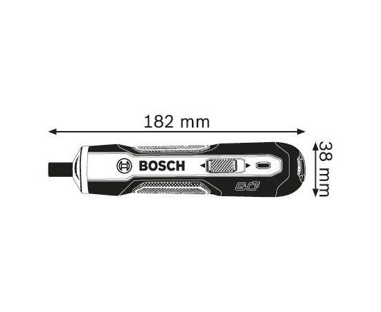 აკუმულატორის სახრახნისი Bosch Go Kit 3.6V (06019H2021)