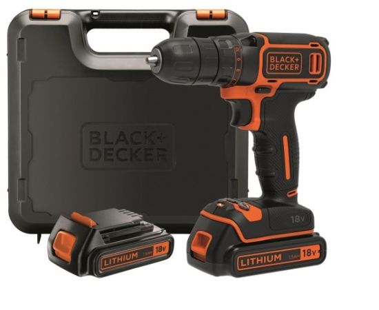 Cordless drill-screwdriver Black+Decker BDCDC18KB-QW 18V