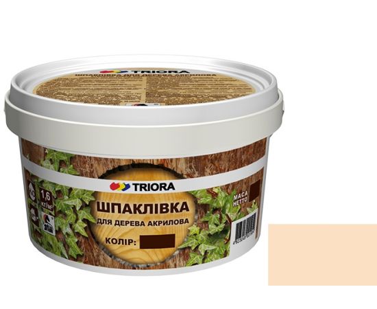 Putty for wood Triora 0.4 kg ash
