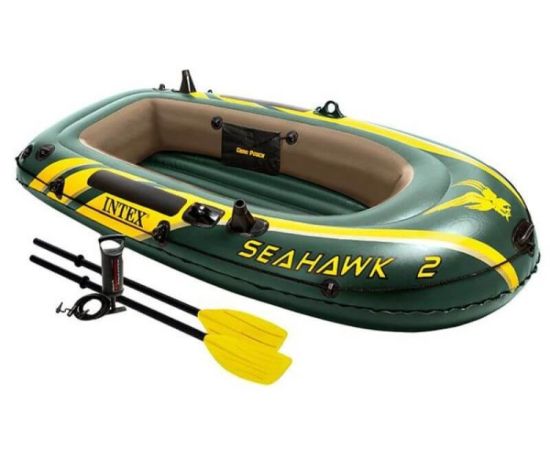 Inflatable boat two-seater Intex Seahawk 68347 236x114x41 cm