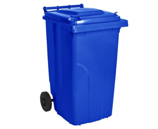 Trash can Aleana 240 l blue