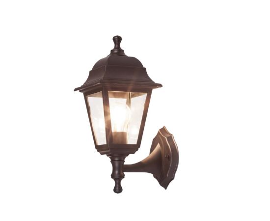 Lamp for garden and park NS04/E27/60W clear glass black