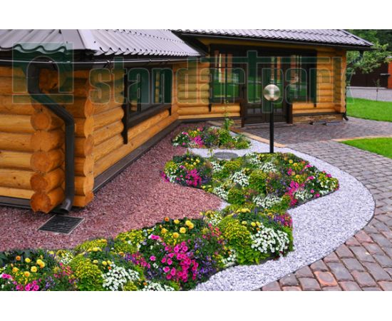 Бордюр садовый Standartpark Kanta SP Б-1000.10.02-ПП 10 м (82552-Ол)