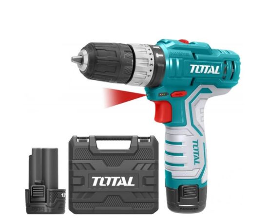 Cordless drill-screwdriver Total TIDLI1232 12 V