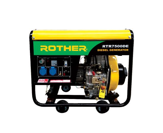 Generator diesel Rother RTR7500DE 6.5kVA