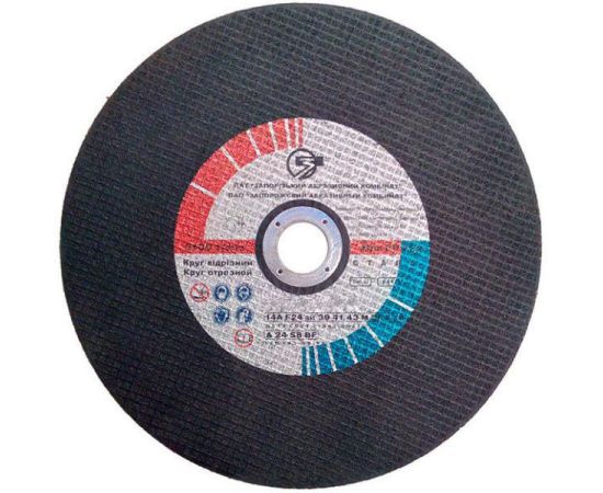 Отрезной диск по металлу ЗАК 350x4x25.4 мм