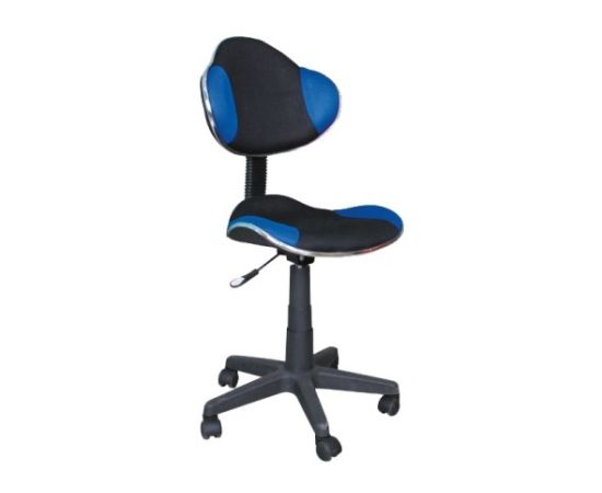 Кресло Signal Meble Q-G2 черный/синий