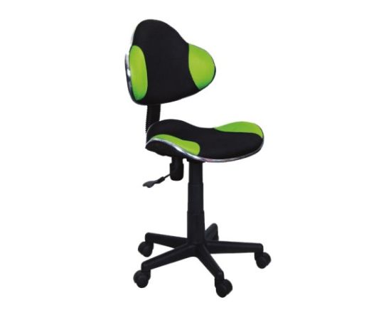 Кресло Signal Meble Q-G2 черный/зеленый