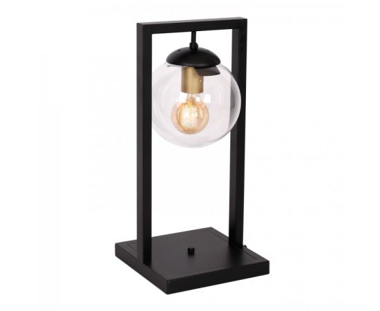 Настольная лампа Luminex Rey 849 1x60W E27 черный