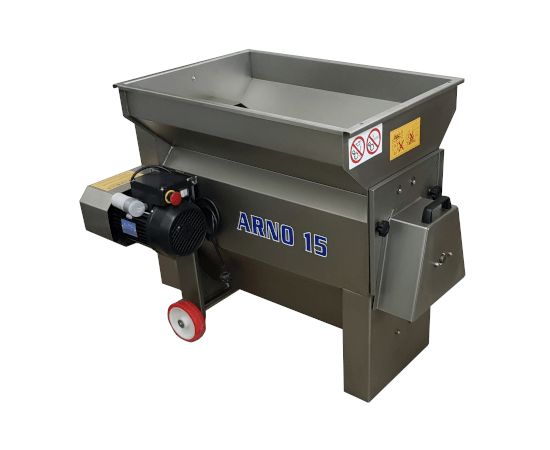 Electric grape crusher with with pump and comb separator Arno-35M 1800W