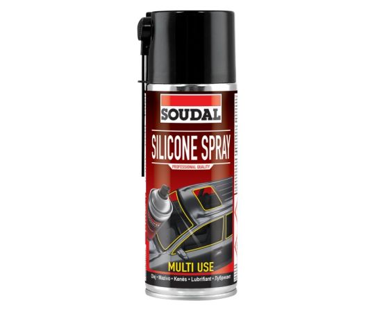 სილიკონი სპრეი Soudal Silicone Spray 400 მლ