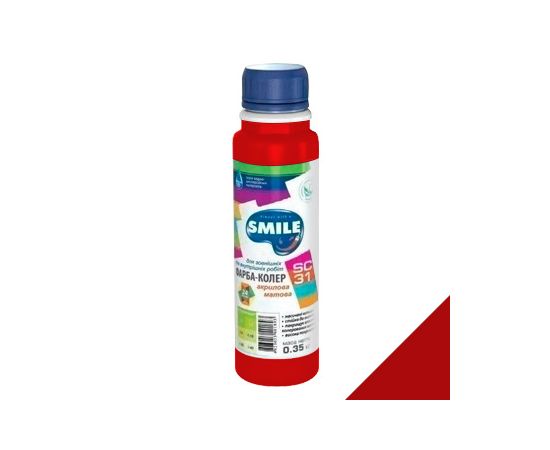 Paint color Smile SC-31 350 g red