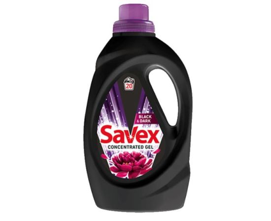 სარეცხი ფხვნილი თხევადი Savex 1.1 ლ შავი