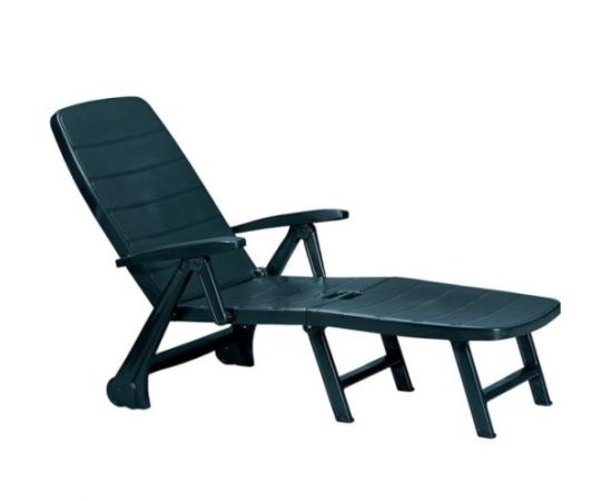 Lounge chair (fixiable) Dark Forest Green
