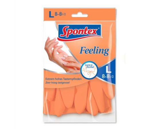 Gloves Spontex Feeling L