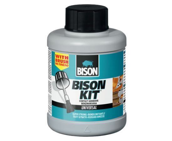 Universal contact adhesive Bison Kit with Brush 6300592 400 ml