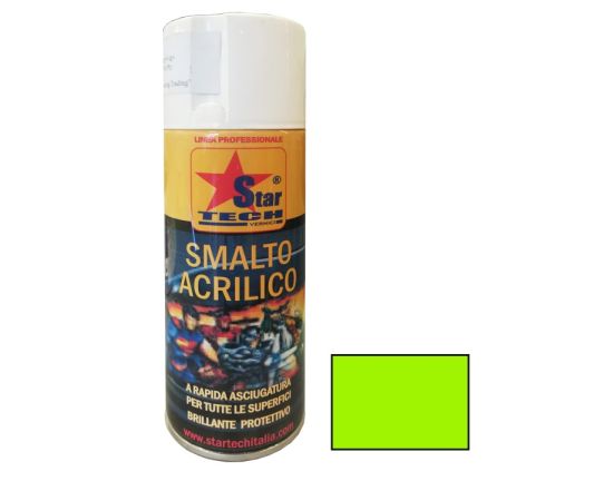 Paint spray yellow-green STAR TECH VERNICI RAL 6018 0.4 L