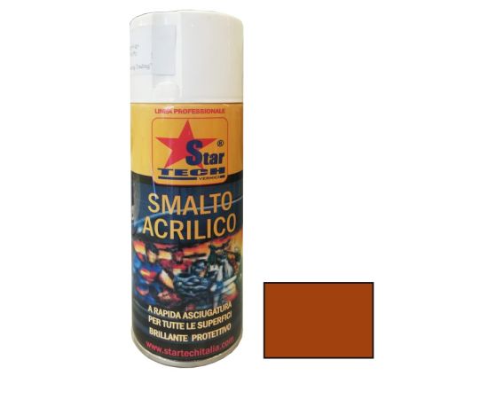 Paint spray dark-brown STAR TECH VERNICI RAL 8028 0.4 л