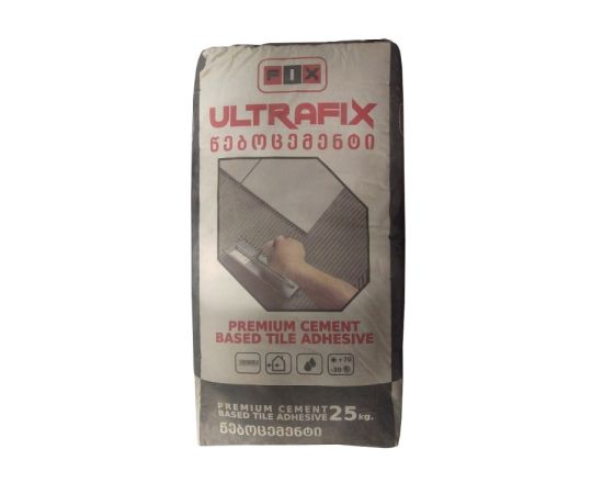 წებო ფილის Ultrafix Premium 25 კგ