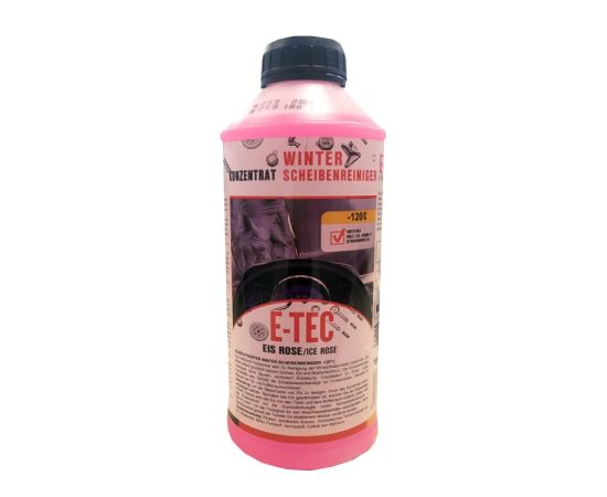 Car glass cleaning fluid winter E-TEC Ice Rose 1 l.