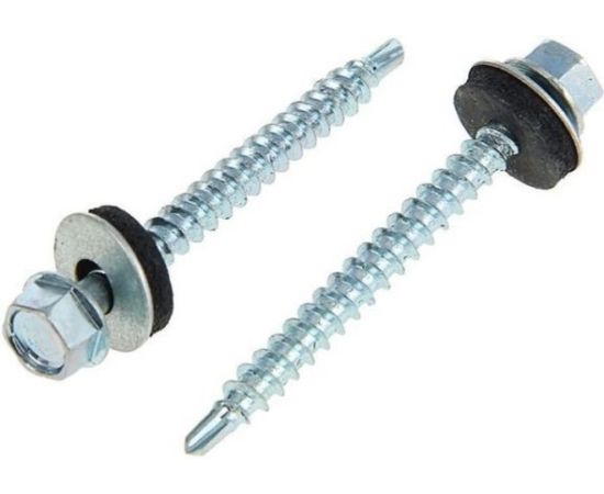 Self-tapping screw for roof with a drill Tech-Krep КР ZP 4.8x51 mm 200 pcs