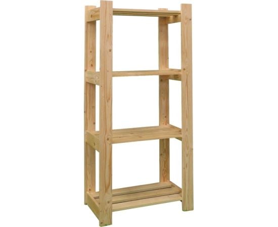 Wooden Shelf 4 shelves