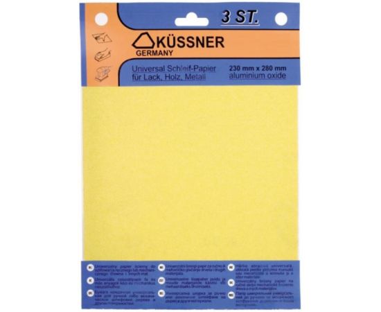 Universal sandpaper Kussner 1030-302408 P80