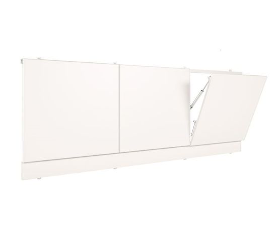 Screen with hinged doors 1480x560x600 white