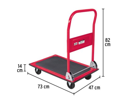 Wheelbarrow folding Pretul DIA-150P 150 kg