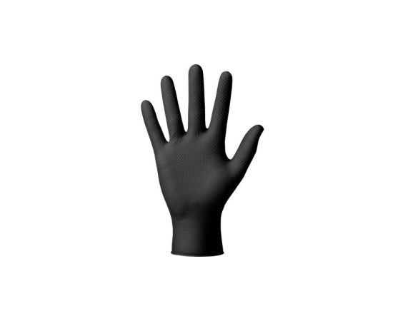 Nitrile chemical resistant gloves powergrip Mercator L