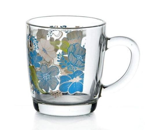 Чашка для чая Pasabahce Serenade blue dream 340 мл