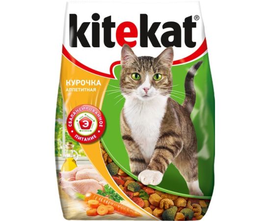 Dry fodder for cat Kitekat chicken 350 g