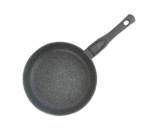 Frying pan with induction bottom without lid with removable handle Biol 28 cm