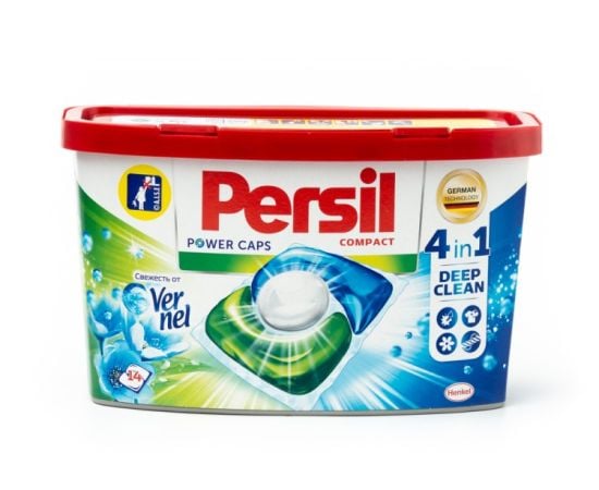Detergent PERSIL Power Caps 14 for white fabrics