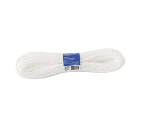 Шнур вязаный с сердцевиной универсальный Tech-Krep PP 3 мм 50 м белый, 50 м
