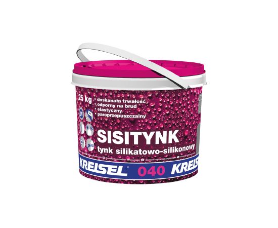 Decorative plaster Kreisel SISITYNK 040 "Барашек" base A 1.5 mm 25 kg