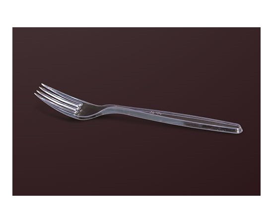 Set of plastic disposable forks 100 pcs