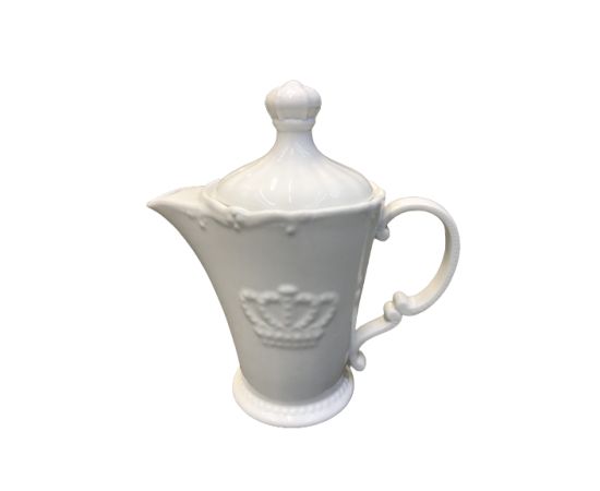 Teapot ceramic 7180 with crown