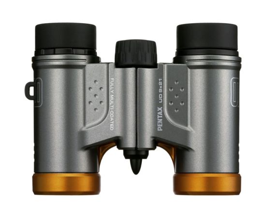 ბინოკლი Pentax Binoculars UD 9x21 ნაცრისფერი/ნარინჯისფერი