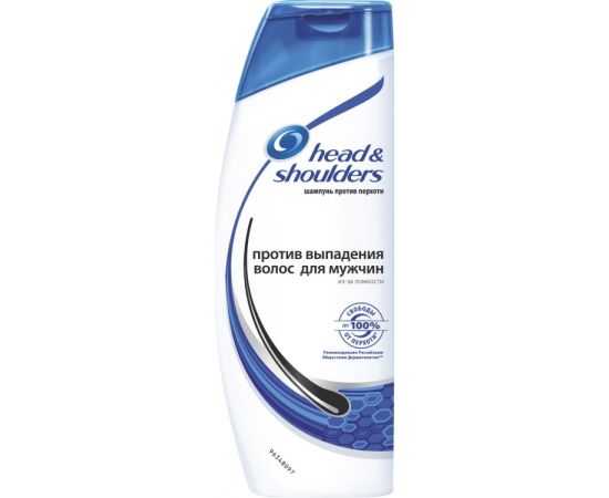 Anti-dandruff shampoo and hair strengthening for men Head&Shoulders 400 ml