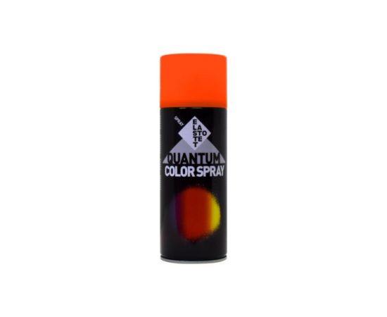 Спрей краска Elastotet Quantum color spray Fluorescent F 14 оранжевый 400 мл