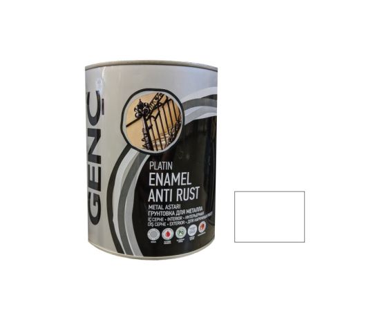 Primer anti rust Genc Synthetic antirust white 750 ml