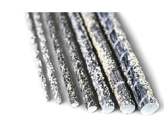 Polymer basalt reinforcement with basalt chips 8 mm 100 m