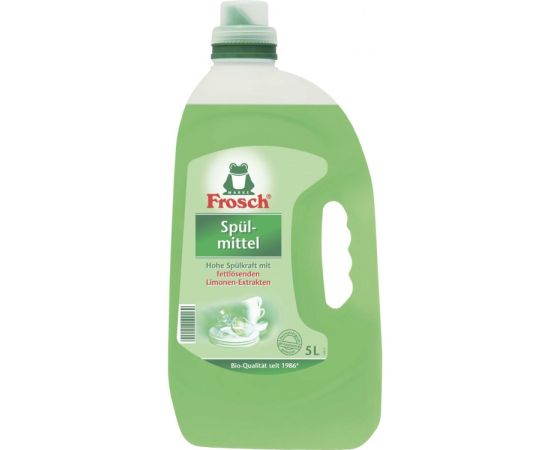 Dishwashing gel Frosch Green lemon 5 l