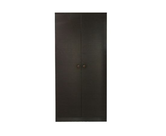Шкаф для одежды двухдверный MIZAN 0.80 м венге тёмный
