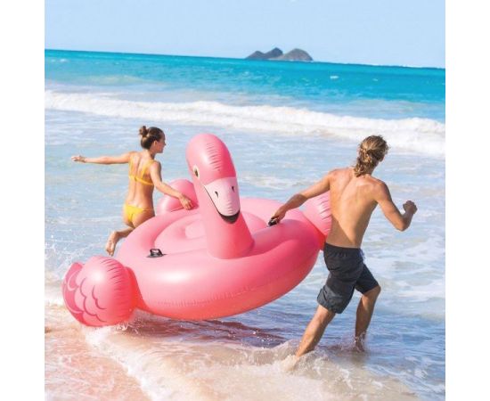 Inflatable water mattress Intex 57288 Flamingo 218x211x136 cm