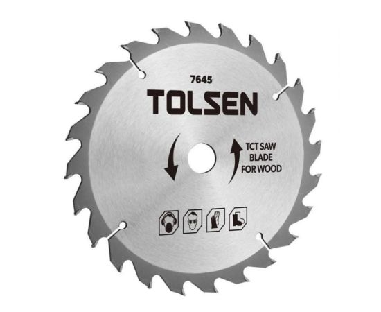 საჭრელი დისკი ხისთვის Tolsen TOL919-76451 235 მმ