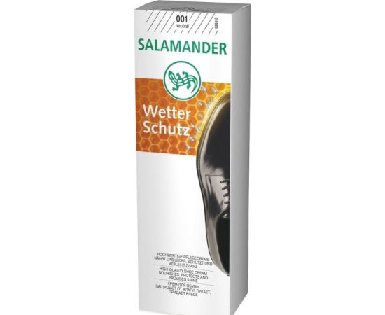 Shoe Cream Salamander Wetter Schutz 75 ml transparent